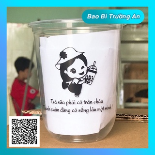 50 ly pp đáy bầu trà sữa