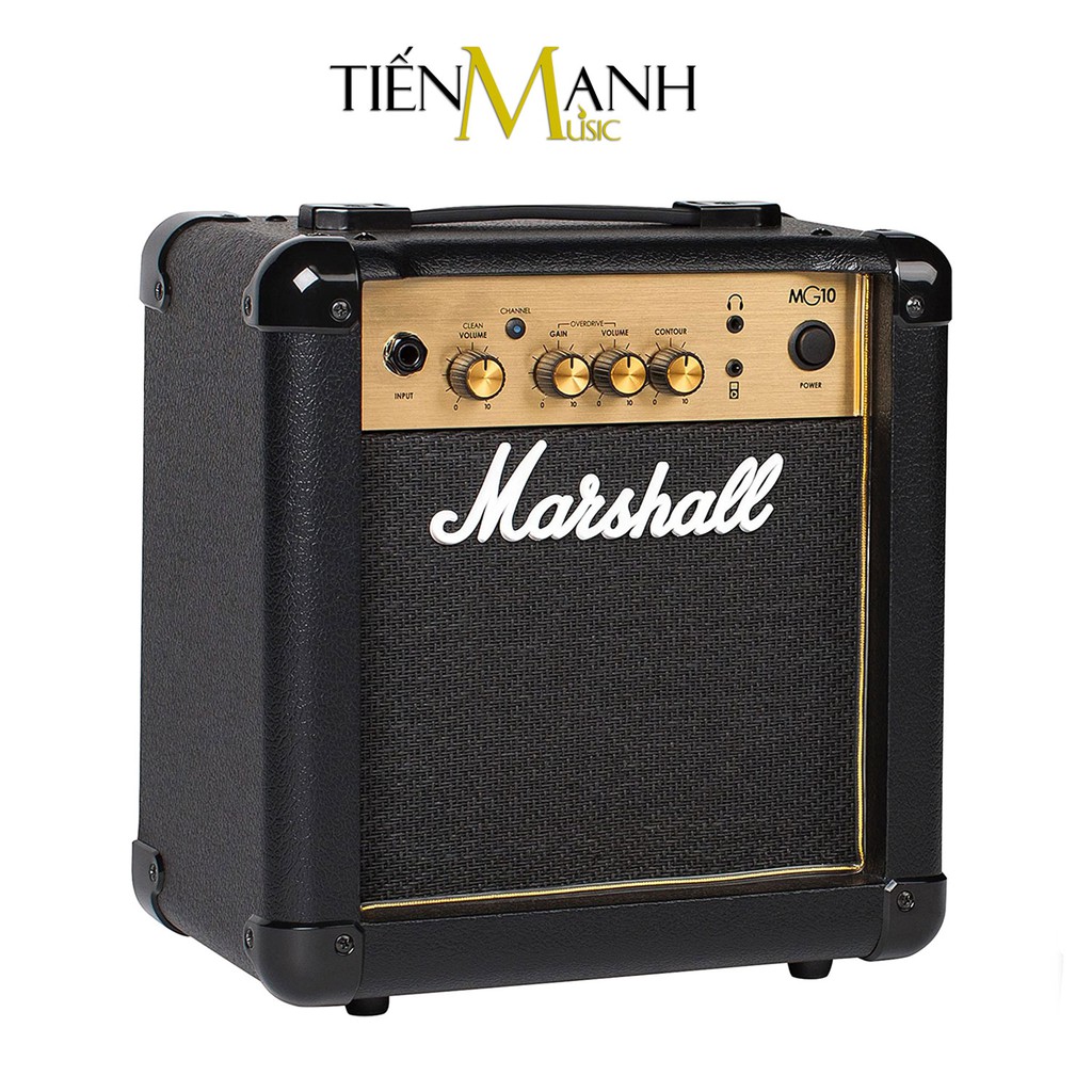 Ampli Marshall MG10 Gold Amply Đàn Guitar Điện Combo Amplifier MG10G Tặng 5 Móng Gẩy