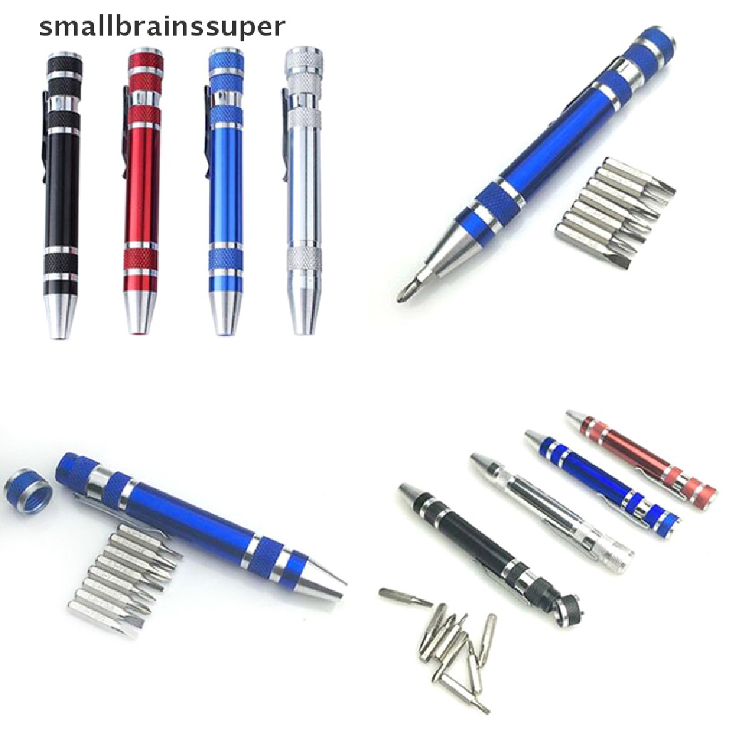 Bộ Tua Vít Mini 8 Trong 1 Bỏ Túi Tiện Dụng SBS