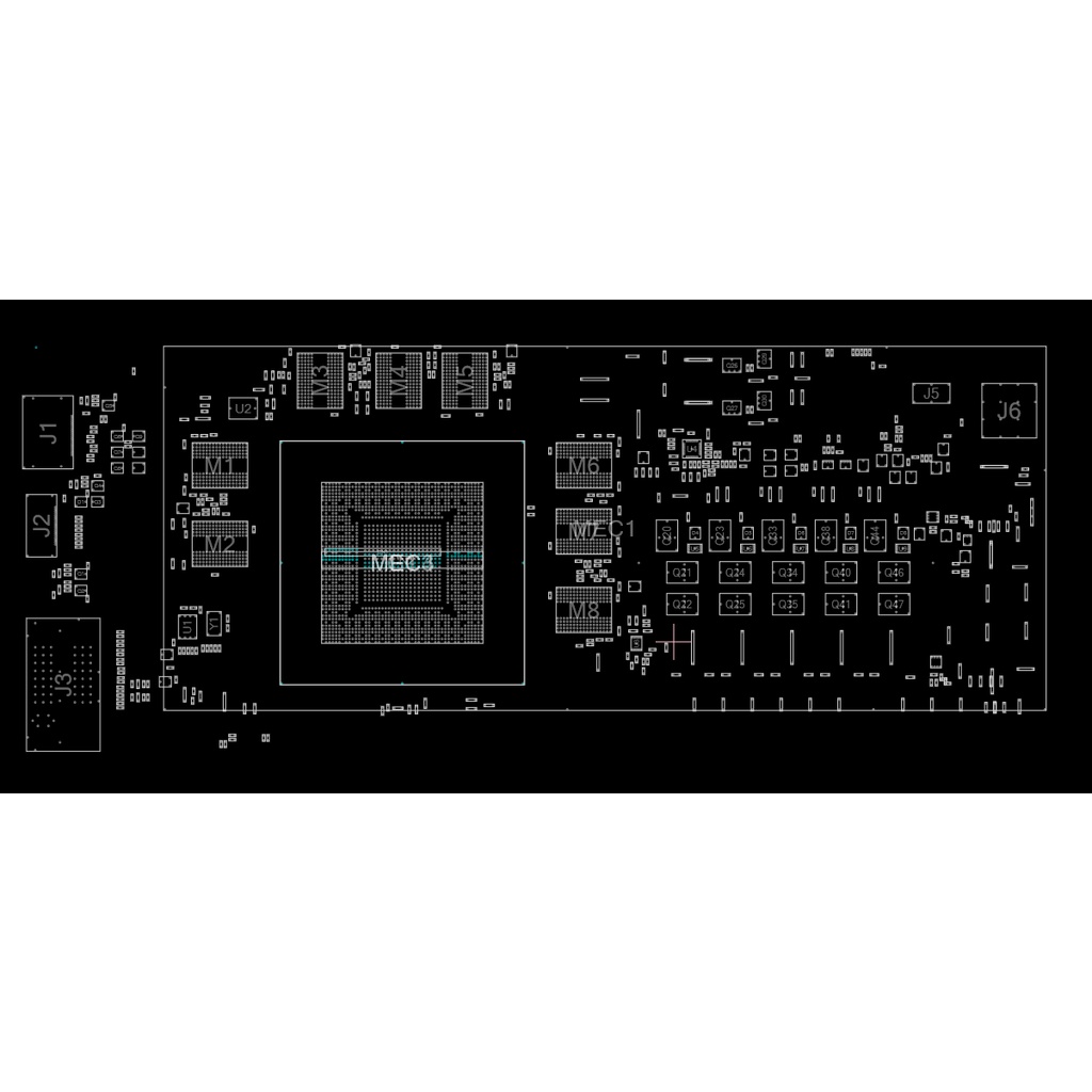 Sơ đồ mạch Boardview GV-N680OC-2GD-1.0 GV N680OC 2GD rev 1.0