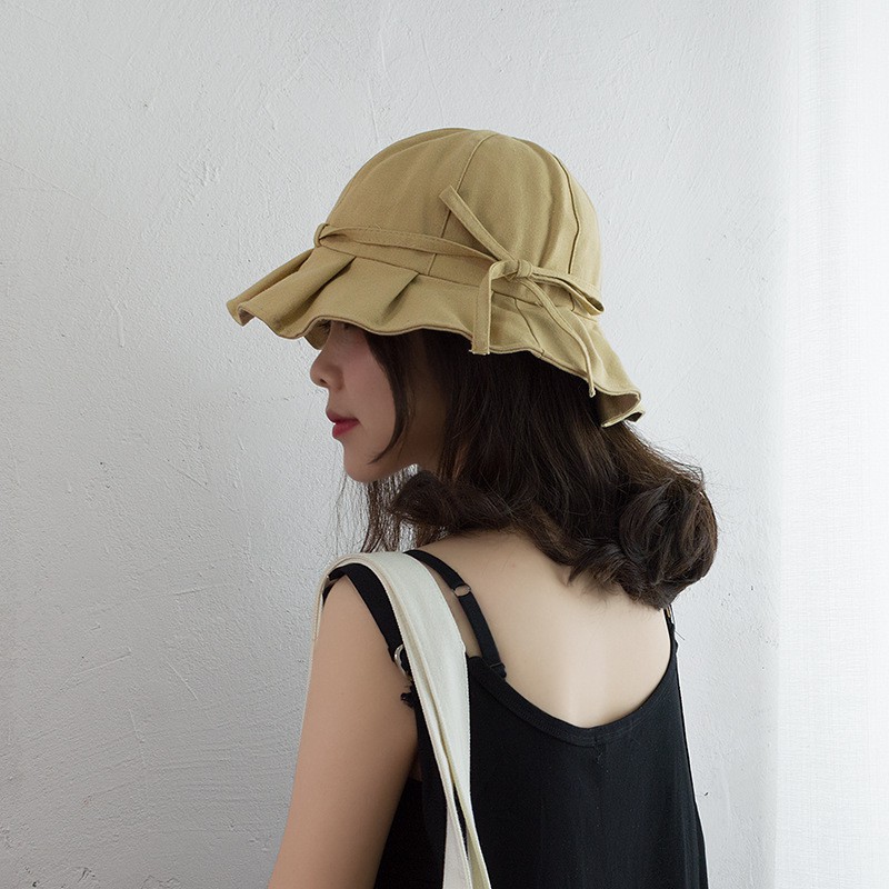 Nón vành xếp ly dễ thương