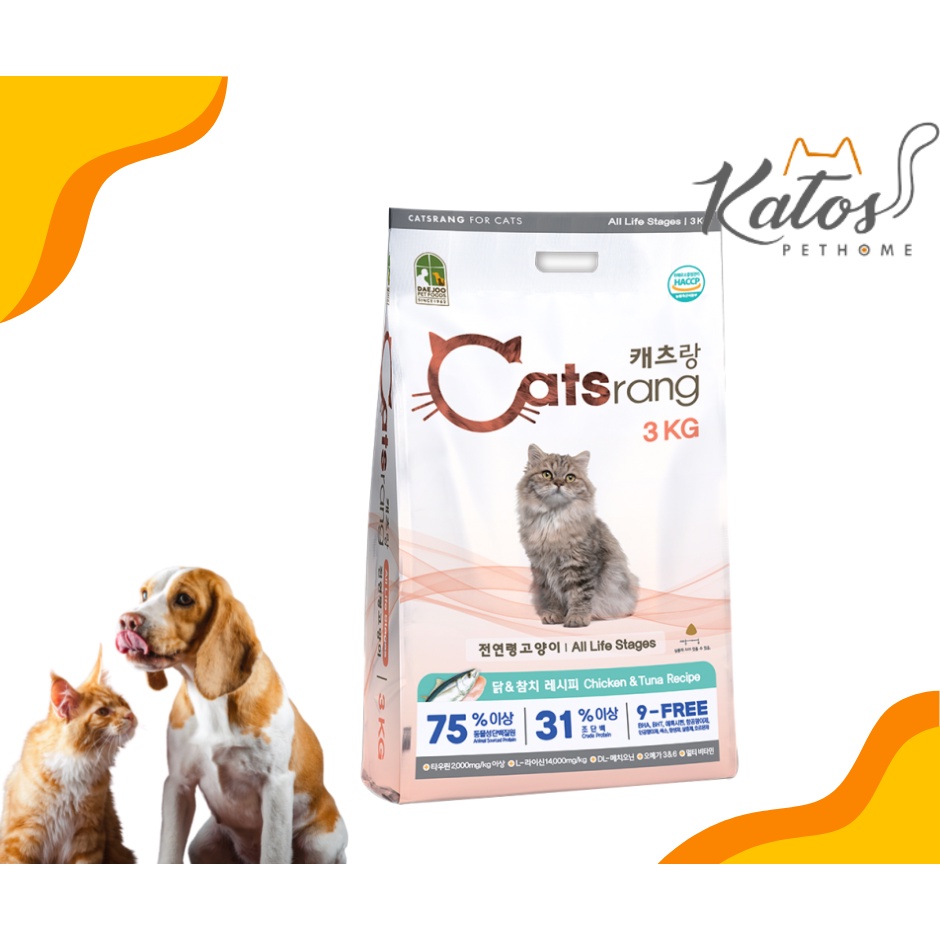 BAO BÌ MƠI - Catsrang 5kg thức ăn mèo