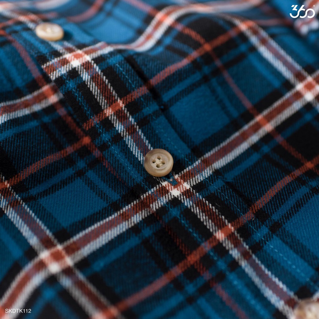 Áo sơ mi nam 360 BOUTIQUE họa tiết caro dài tay - SKDTK112 | BigBuy360 - bigbuy360.vn