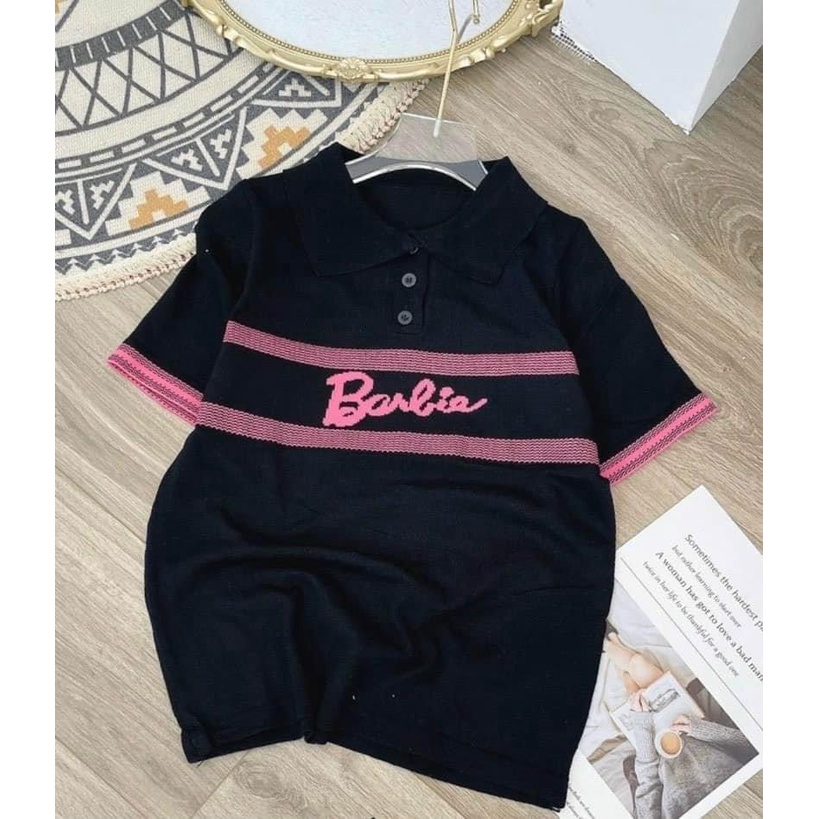 Áo Len Montogi Cổ Bẻ Thêu Bb Cho Nữ