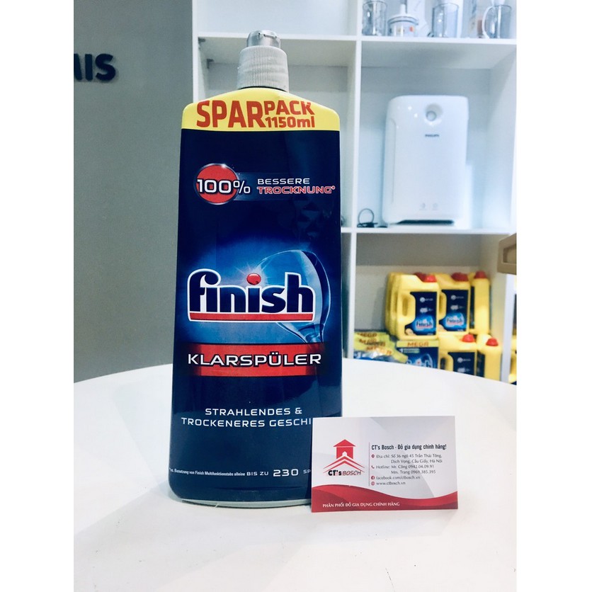 Nước làm bóng Finish 1150ml (Đức)