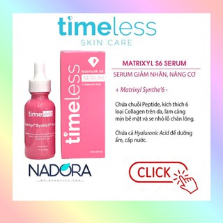 Tinh Chất Phục Hồi Lão Hóa Timeless Matrixyl Synthe’6 + Hyaluronic Acid (30ml)
