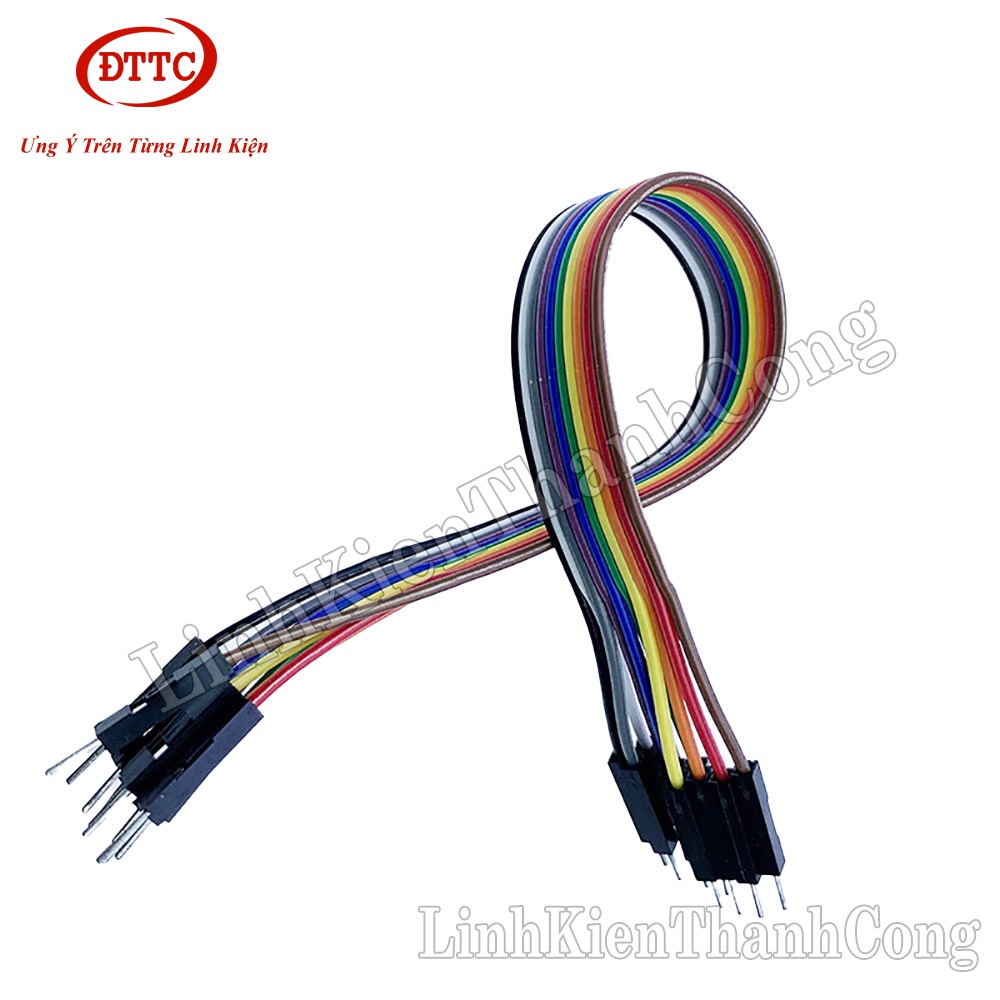 Dây cáp 20cm Đực + Đực (10 sợi)