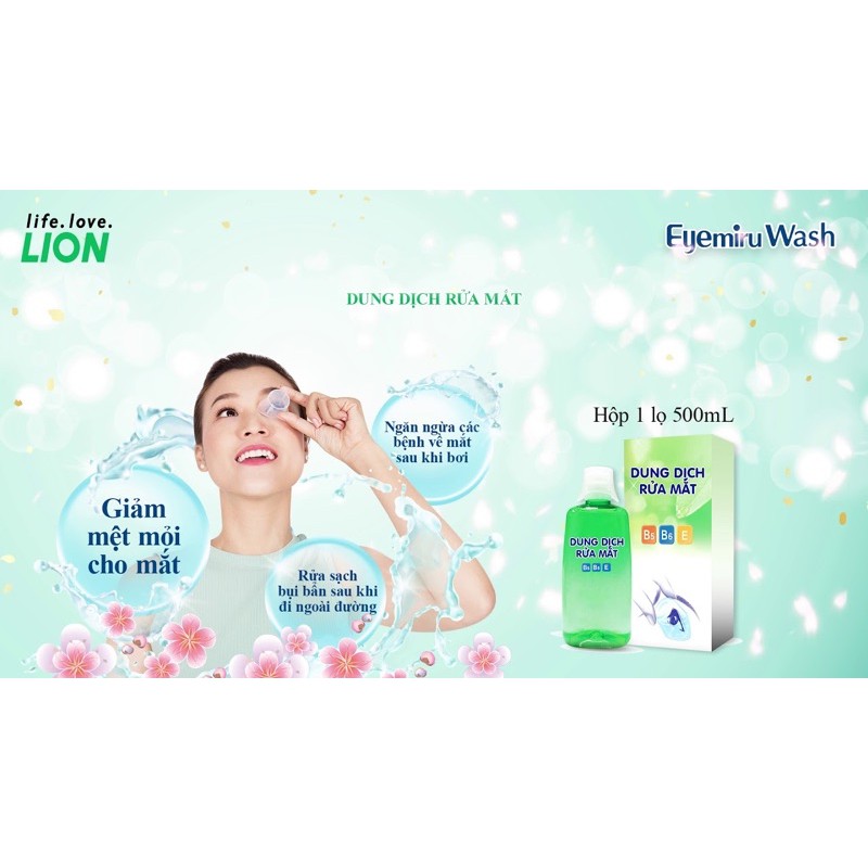 (DATE 08/22) DUNG DỊCH RỬA MẮT EYEMIRU WASH