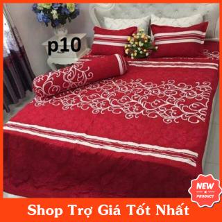 Bộ 5 Món Chăn Hè Ga Gối Mẫu Móc Biển Đỏ - BACHOAGIADUNG24h