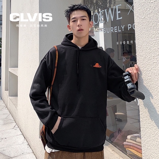 Áo hoodie unisex form rộng one pi 2 có bigsize chất nỉ bông dày mịn | BigBuy360 - bigbuy360.vn