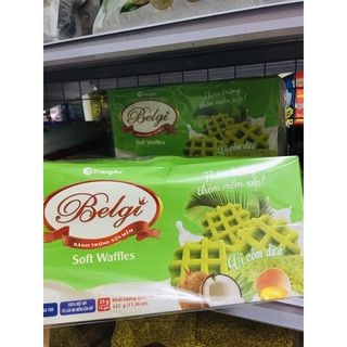 Bánh xốp trứng tràng an begi mềm hở 336g cốm dừa - mới