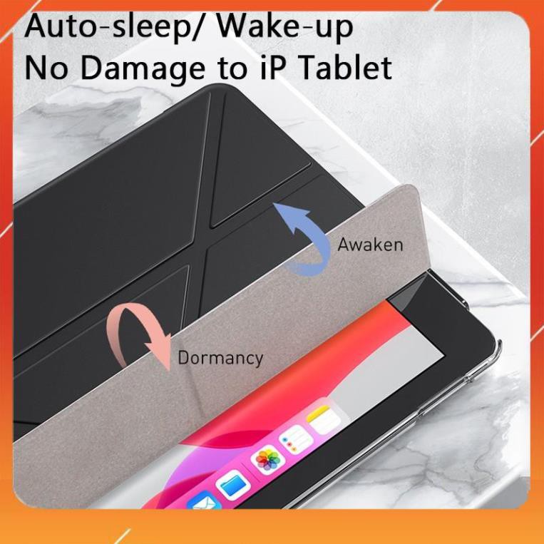 Bao da chống sốc đa năng siêu mỏng cho iPad Pro 10.2 2019 Hiệu Baseus Jane Y-Type nắp gập chữ Y - Hàng chính hãng
