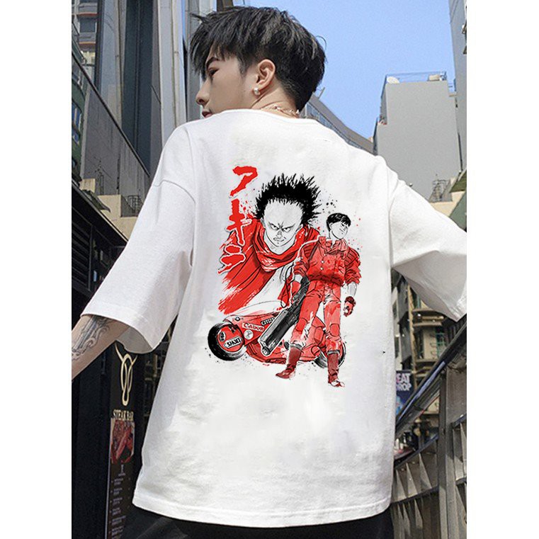 Áo thun tay lỡ nam họa tiết nhân vật cực chất form rộng vải dày mịn 2020T2629