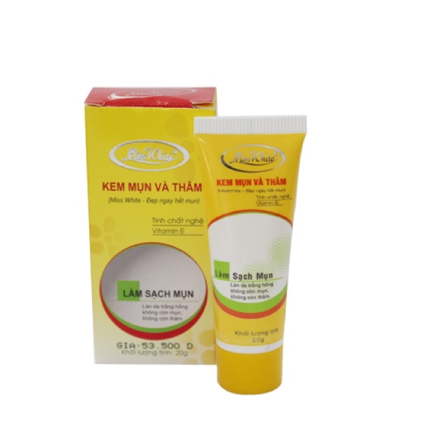 Kem nghệ ngăn ngừa mụn và sẹo thâm BeauMore Turmeric Cream 10g