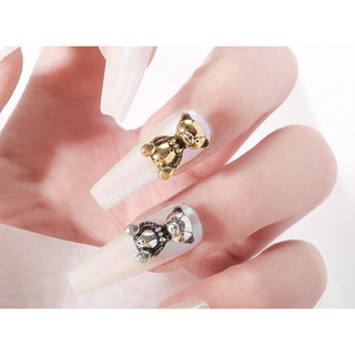 [Charm nail HOT] Set charm gấu,bướm,nơ gắn móng