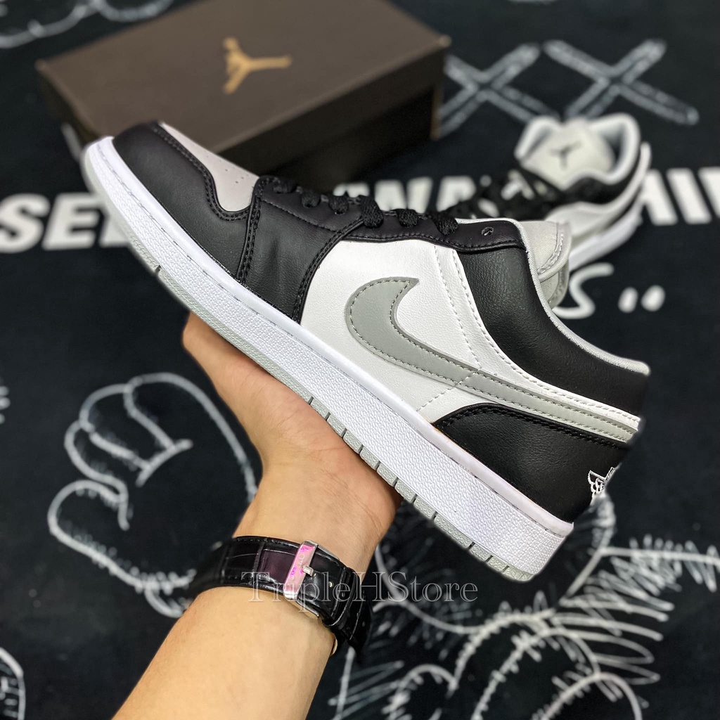 [TripleHStore] Giày thể thao Aj1 Low Smoke Grey ( Xám Khói ) Cổ thấp