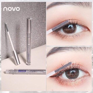 Chuốt mascara NOVO ánh nhũ hot trend