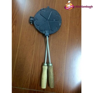 Khuôn bánh kẹp tàn ong/ hoa nhôm chống dính
