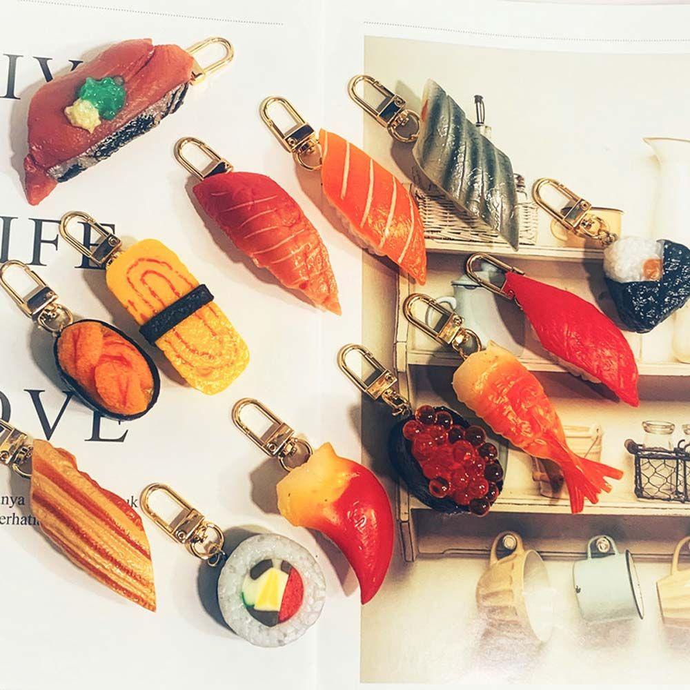 Móc Khóa Hình Sushi Hồi Giáo Dễ Thương