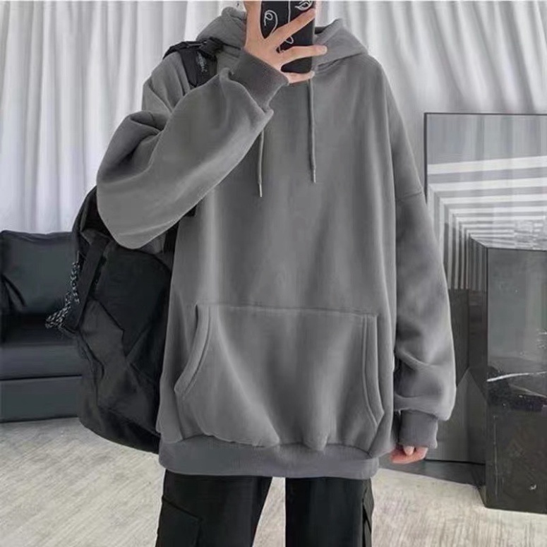 Áo Hoodie Trơn 𝑺𝒊𝒆̂𝒖 𝑯𝒐́𝒕 Áo nỉ hoodie nam nữ fom rộng [ MA14 ] | BigBuy360 - bigbuy360.vn