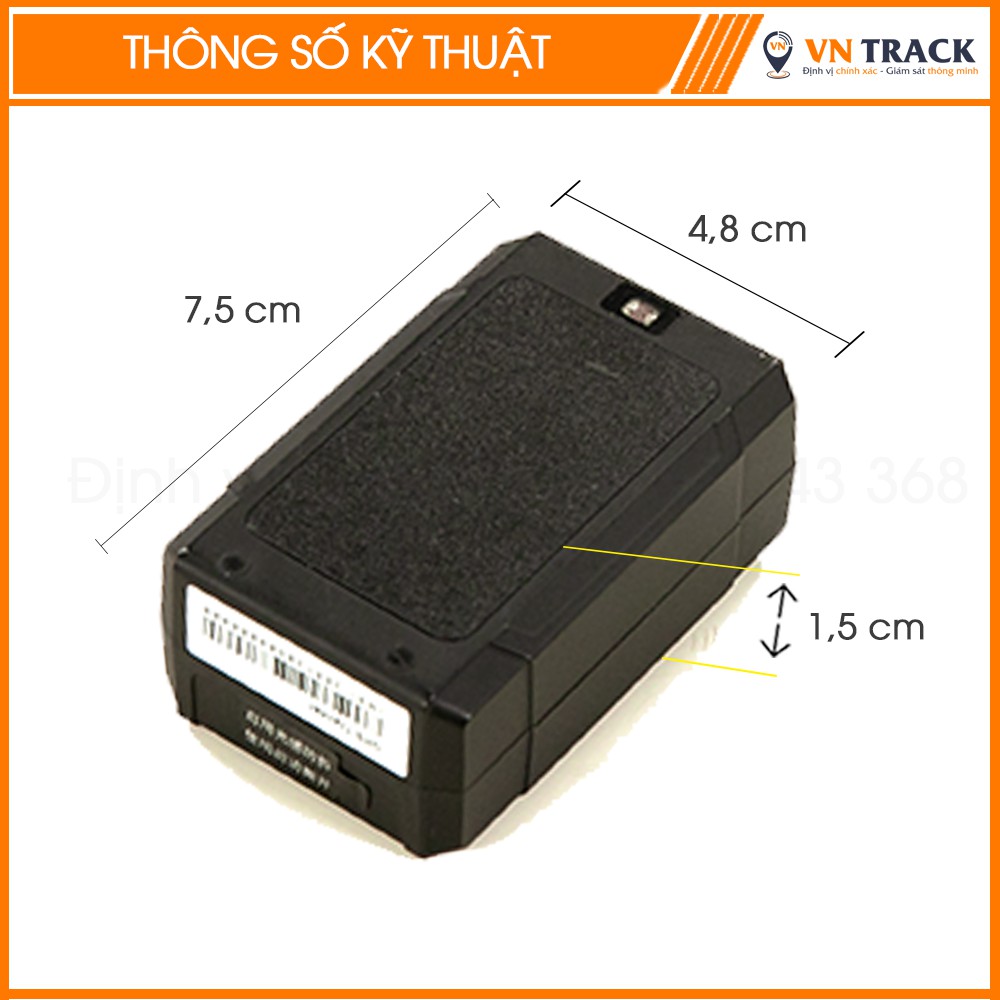 Định Vị Không Dây Pin 7-10 Ngày Nghe Âm Thanh Xung Quanh Không Cần Lắp Đặt | Chính Hãng VNTRACK