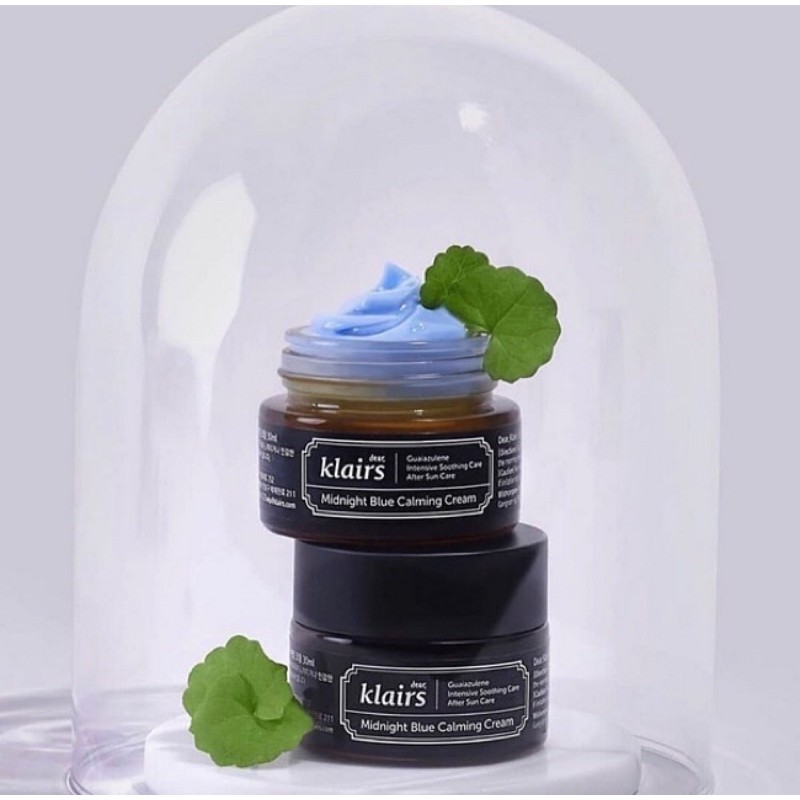 Kem Dưỡng Dear Klairs Làm Dịu Và Phục Hồi Da Midnight Blue Calming Cream