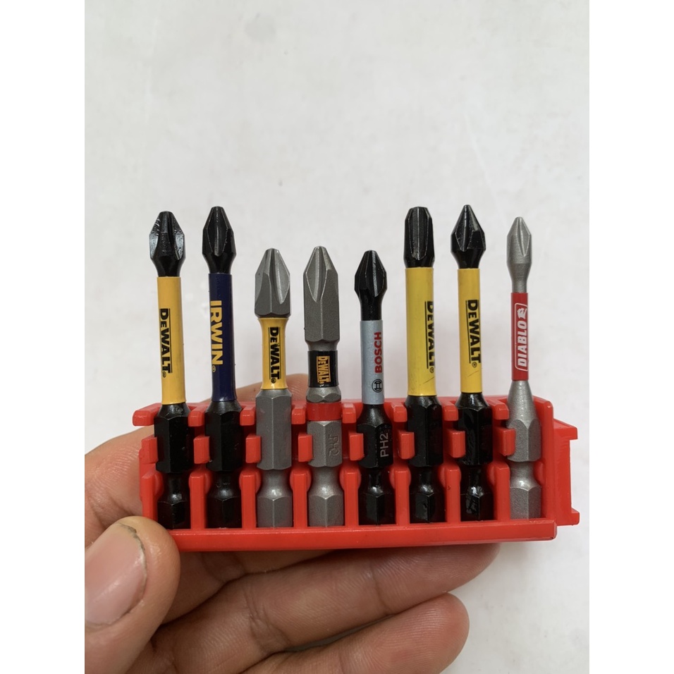 Bộ mũi vít PH1 - PH2 - PH3 - SL6 - vít điện tử chính hãng có từ