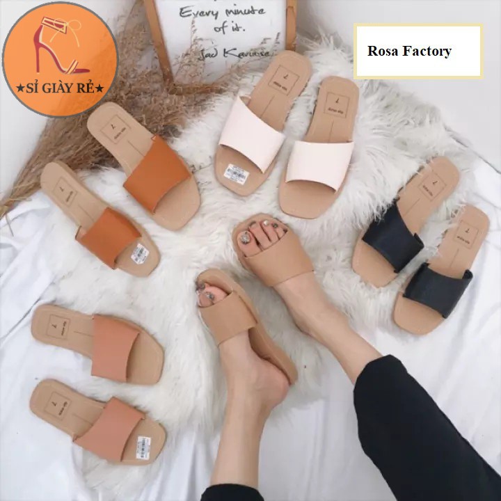 DÉP BẢN KHUYẾT DD0247 Mys Loviie.Corner Rosa Shoes