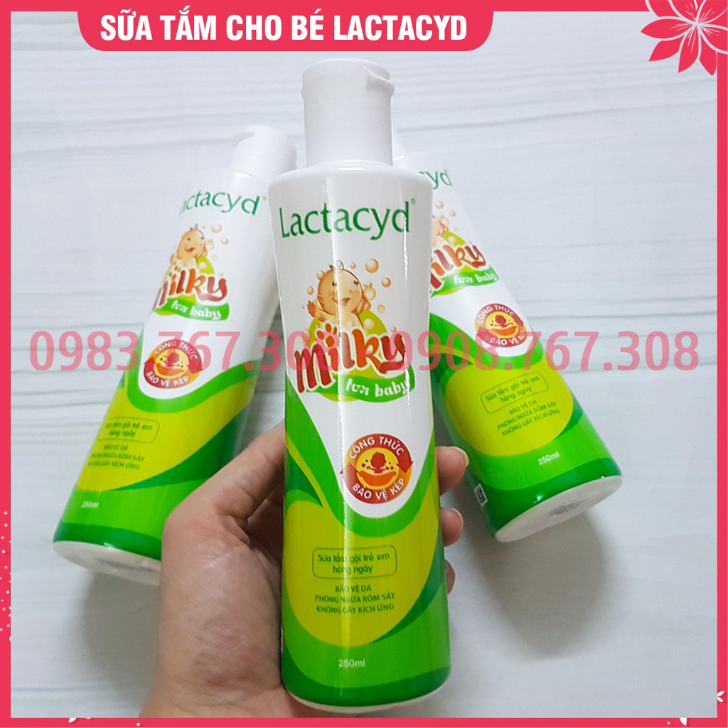 Sữa Tắm Gội Toàn Thân Lactacyd Cho Bé Dịu Nhẹ Không Cay Mắt - 8936123410032