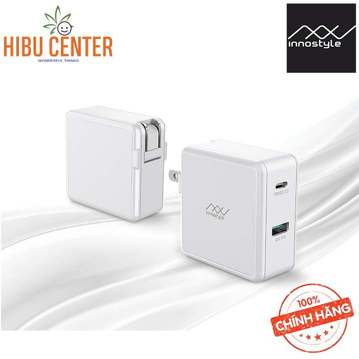 Sạc Nhanh Innostyle Gomax PD 49.5W IC49PDBK-WT - HIBUCENTER
