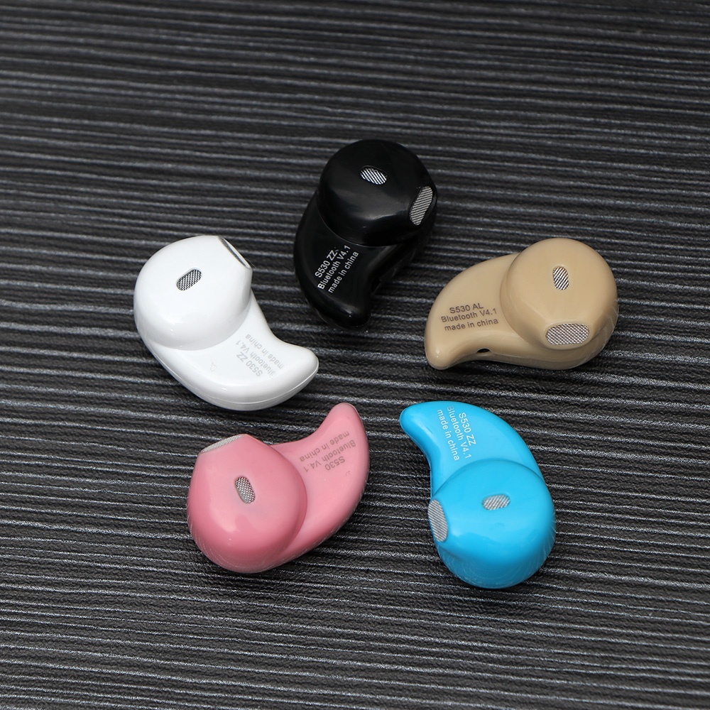 Tai Nghe bluetooth S530 Màu Đen Tàng Hình
