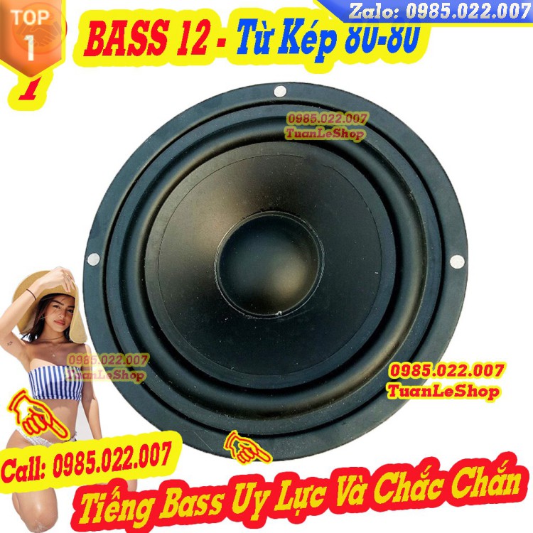 BASS 12 TỪ KÉP 80-80 - GIÁ 01 LOA  BASS