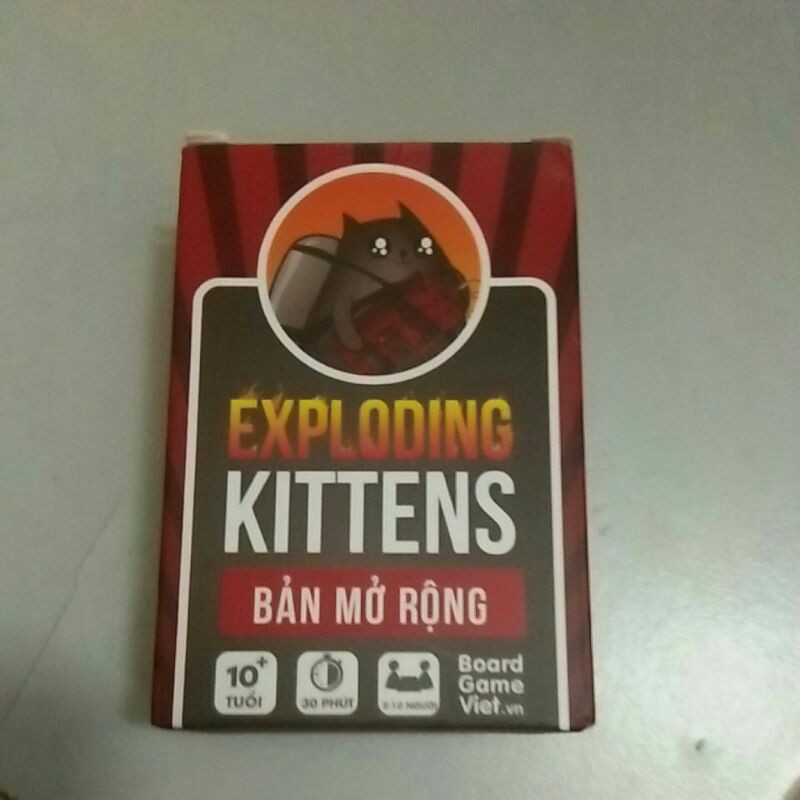 Boardgame mèo nổ Exploding kitten việt hóa mở rộng chính hãng Board Game Viet