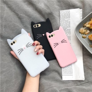 Ốp râu mèo siêu dễ thương cho Iphone 6/6s ,6/6splus ,7/8 , 7/8plus , X , XS Max