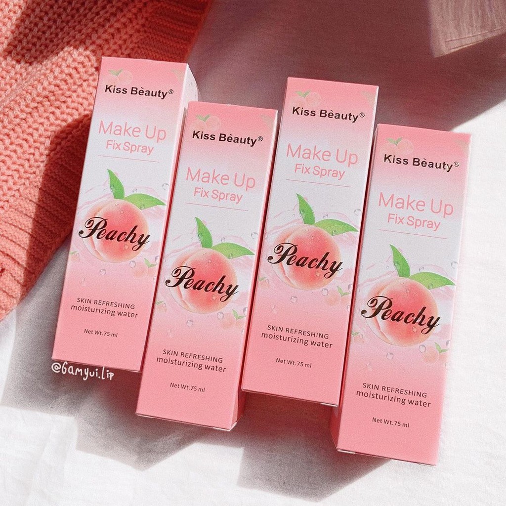 Xịt khoáng khoá nền Peachy THÁI LAN