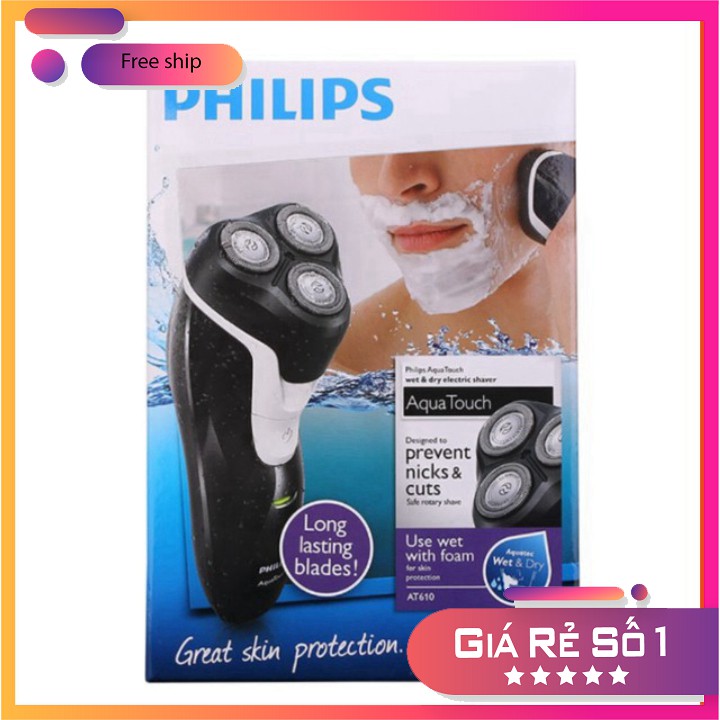 Máy Cạo Râu Cao Cấp Philips AT610 D