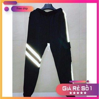 Quần PHẢN QUANG kaki Unisex (Chụp FLASH mới PHẢN QUANG)