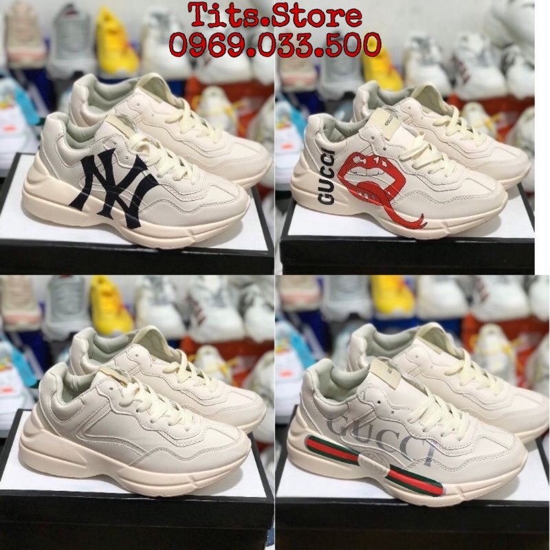 Giày thể thao chunky vàng kem 🎁 TẶNG TẤT VÀ HỘP | BigBuy360 - bigbuy360.vn