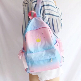 Balo vương miện galaxy chống nước uzzlang Hàn Quốc