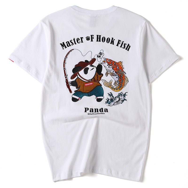 ÁO THUN UNISEX GẤU PANDA PHÔNG NAM NỮ GIA ĐÌNH CẶP ĐÔI CÓ SIZE TRẺ EM CHO BÉ TRAI GÁI AOMIVN