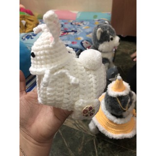 SET ÁO LEN THỎ CONY CHO HAMSTER, CHUỘT, BỌ Ú...