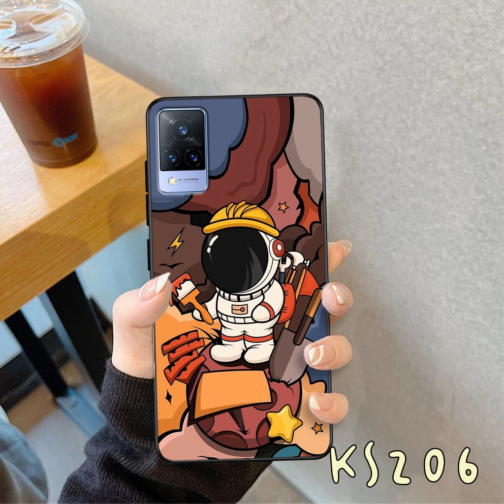 Ốp lưng Vivo V20 - Vivo V20e - Vivo V21 - Ốp in hình Phi hành gia cực hot