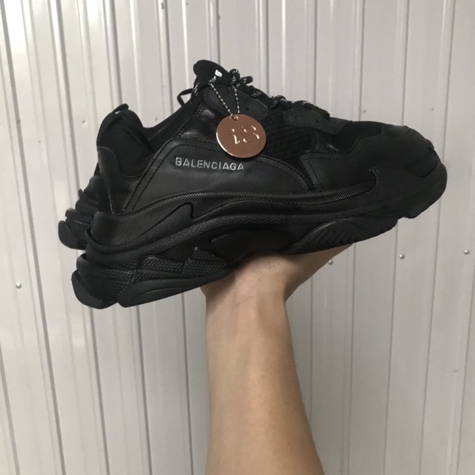 GIẦY THỂ THAO SNEAKER NAM NỮ BALENCIAGA TRIP S MÀU FULL ĐEN