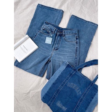 Chloe Jeans - Quần jean ống suông rộng - Remmus.vn