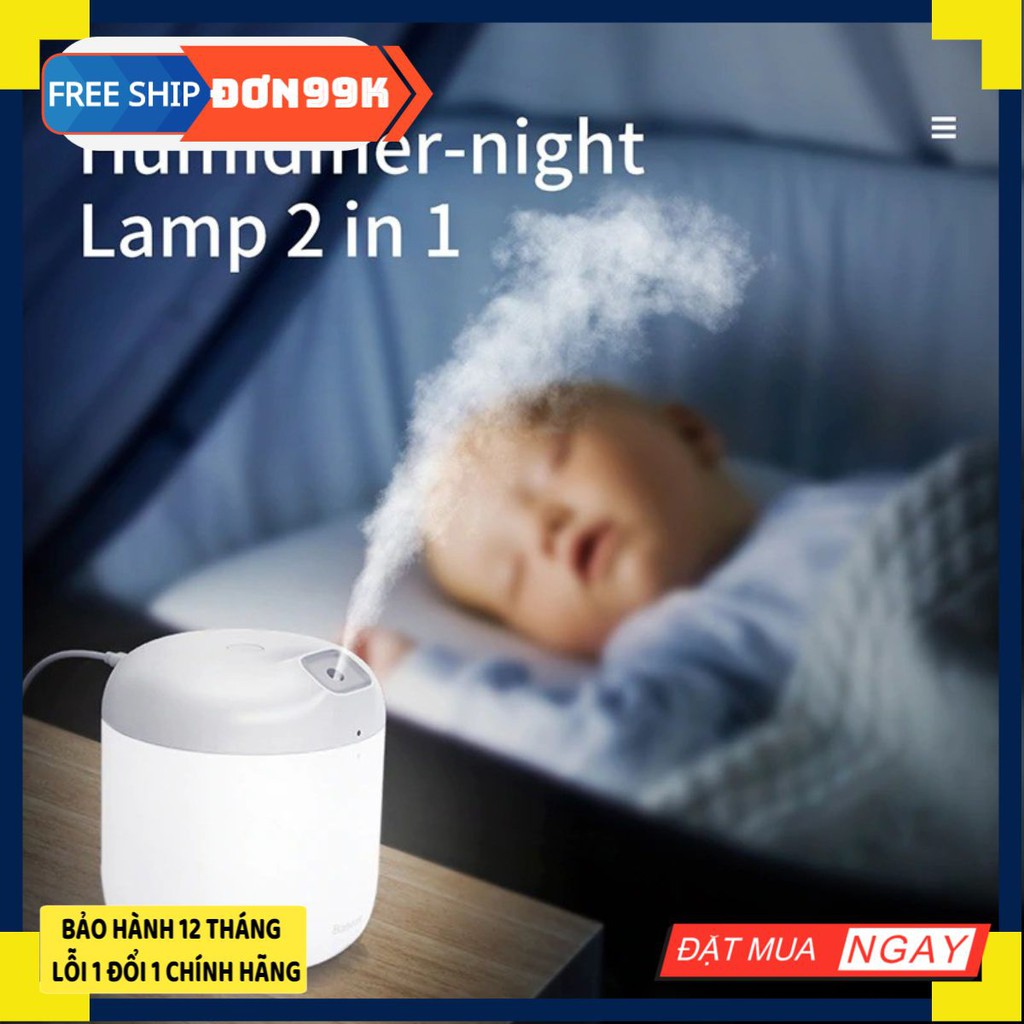 Máy phun sương tạo ẩm Baseus Elephant Humidifier Giá tốt nhất shopee