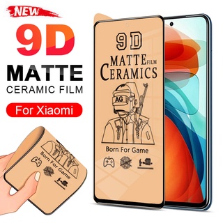Kính cường lực dẻo chống Vân Tay - Full Màn Xiaomi Mi 11 Lite 11T 10T 9T Poco X3 GT X4 X3 M4 M3 X3 F2
