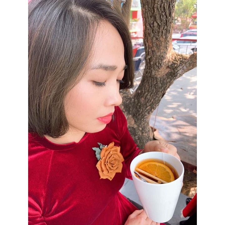 Hoa cài áo dài handmade cao cấp