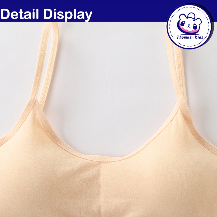 Áo Lót Thể Thao Không Tay Dành Cho Bé Gái 8-16 Tuổi