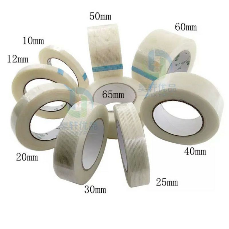 Băng keo sợi thủy tinh 15mm*50 Mét chống cháy nổ