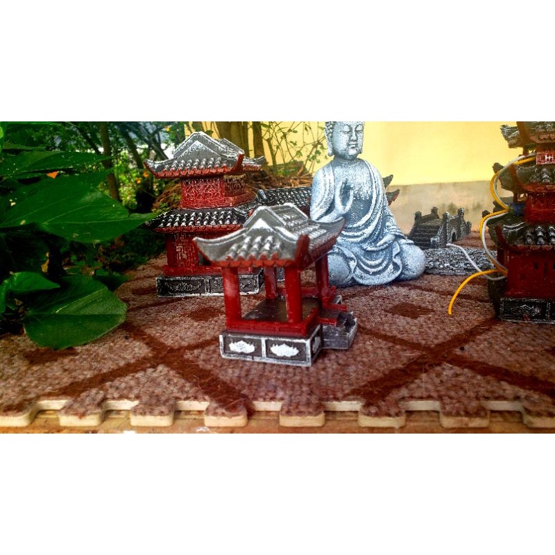 MÔ HÌNH TRANG TRÍ TIỂU CẢNH, CHÒI ĐƠN ( chất liệu bột đá cao cấp)